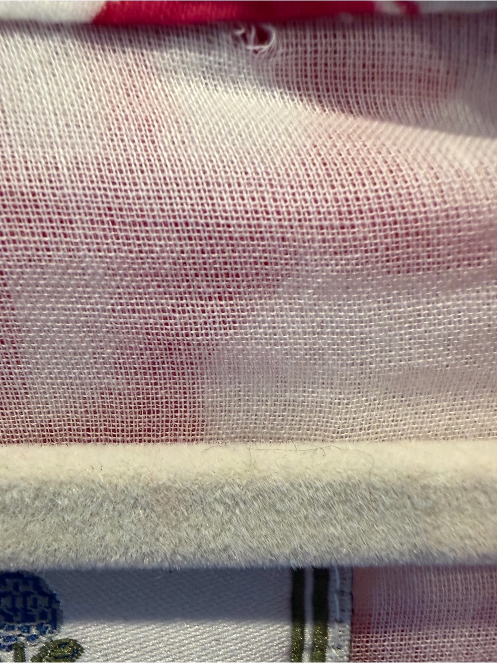 Sue Sartor Pink and White Button up Dress with Sash - Size Small - Picture 15 of 15